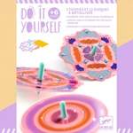 Do It Yourself - Csináld magad! - Színkeverő pörgettyű virágokkal - DIY - Flower Power