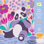 Djeco - Design by - Homokkép készítés - Bársonyos mancsocskák - Velvety paws