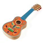 Játékhangszer - 6 húros kisgitár - Guitar 6 metal strings - Small size