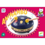  Djeco: Animambo Játékhangszer - Rezgőnyelves acél dob - Metal drum - 6035