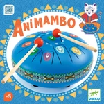 Djeco: Animambo Játékhangszer - Rezgőnyelves, nagy acéldob, 11 hangú - Large tongue drum - DJ06040
