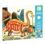 Djeco: Design by Mozaikkép készítés - Káprázatos Dínók - Dinosaurs - DJ08899