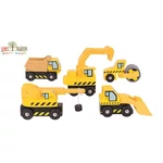 bigjigs munkagép kisautók