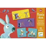 baba puzzle - párosító puzzle - Ellentétek