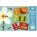 baba puzzle - párosító puzzle - számok