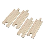 rövid egyenes fa vonat sín