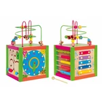 golyóvezetős készségfejlesztő játékkocka