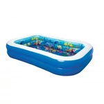 Bestway Undesea Adventure felfújható medence 262 cm  x 175  x 51 cm, + csomag a 3D-s vízalatti élményhez