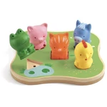 Fogantyús puzzle - farm állatai