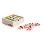 Zászlók - memória fa játék 