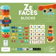 Djeco - Képkirakó - Arcok - Ze Faces - DJ06439