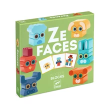 Djeco - Képkirakó - Arcok - Ze Faces - DJ06439