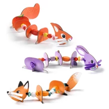 Fűzős játék - Cuki erdei állatok - Cute animals