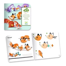 Fűzős játék - Cuki erdei állatok - Cute animals