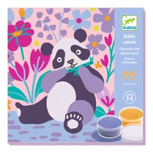 Djeco - Design by - Homokkép készítés - Bársonyos mancsocskák - Velvety paws