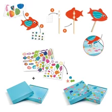 Lépésről, lépésre - Kollázs műhely - Vidám akvárium - Collage craft, Happy Aquarium - DJ00053