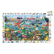 Megfigyeltető puzzle - Tenger titkai 200 db-os puzzle- Secrets of the Sea