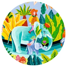 Művész puzzle - Parádés felvonulás, 1000 db-os - La fiesta