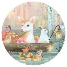 Művész puzzle - Tündérek tava, 350 db-os - Fairy Lake