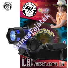 Fejlámpa LED-es, 1 W-CV-120007