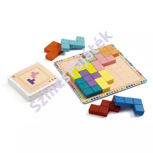 Djeco társasjáték - Tetris négyzetkirakó - Polyssimo