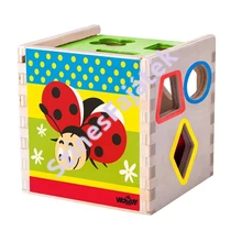 Woody szín és formaválogató montessori játék 