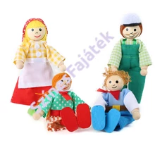 Babák babaházhoz - Tanyasi család Legler