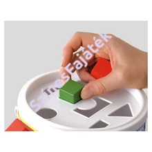 50 darabos fa építőkocka