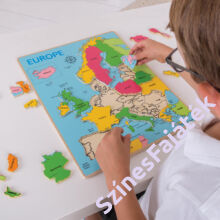 Európa térkép - puzzle - 25 darabos