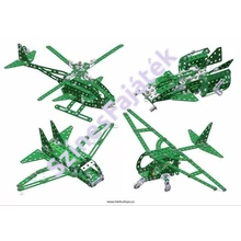 Fém építőjáték - Helikopterek - Merkur - M3376