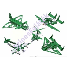 Fém építőjáték - Helikopterek - Merkur - M3376