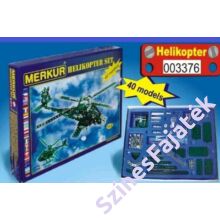 Fém építőjáték - Helikopterek - Merkur - M3376