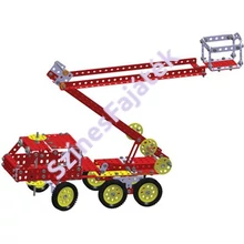 Fém építőjáték készlet - Tűzoltók - Merkur - M3314