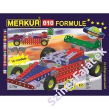 Fém építőjáték - Versenyautók - Merkur010 - M1518
