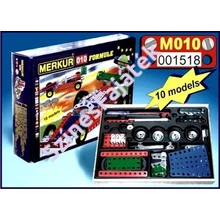 Fém építőjáték - Versenyautók - Merkur010 - M1518