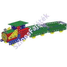 Fém építőjáték készlet - Vonatok - Merkur030 - M0306