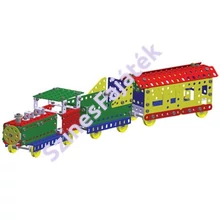 Fém építőjáték készlet - Vonatok - Merkur030 - M0306