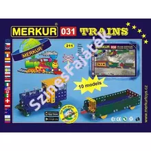 Fém építőjáték - Vonatok - Merkur031 - M0313