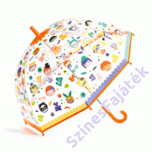 Djeco gyerek esernyő - Mókás fejek - Djeco