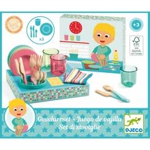  Djeco Szerepjáték - Mosogassunk el! - Dishware kit - DJ05522