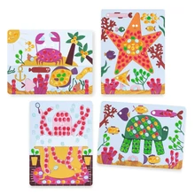 Djeco: Design by Ujjfestés - Pöttyök és tengeri herkentyűk - Finger painting, Dots and fish