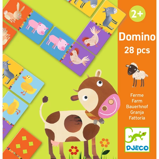 Djeco A farm állatai - fejlesztő játék - DJ8158