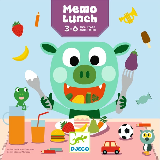 Memóriajáték - Ebéd - Memo lunch