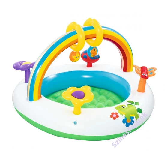 Bestway Rainbow peremes baba játszómatrac 91 x 56 cm