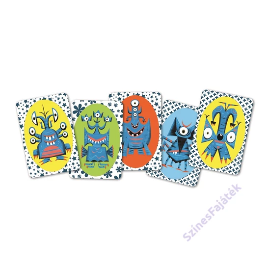 Djeco SpidMonsters - kártyajáték gyerekeknek -DJ5193