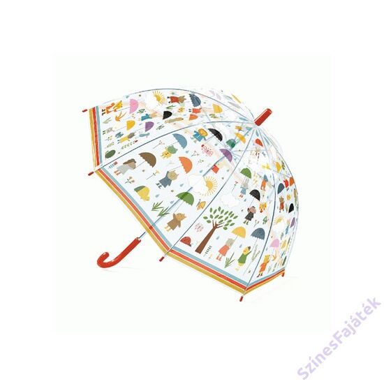 Djeco gyerek esernyő  - Séta az esőben - Under the rain02