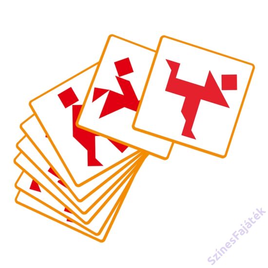 Djeco logaikai képkirakó játék - Tangram