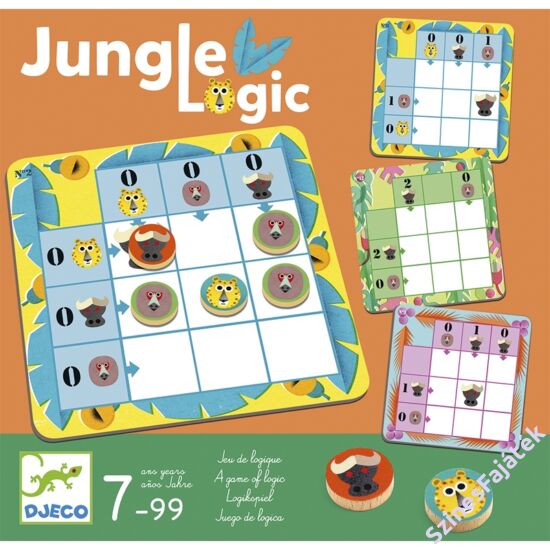 Djeco logikai társasjáték - Dzsungel