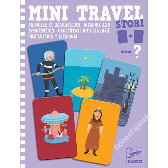 Djeco mini memória játék - Történet szövés