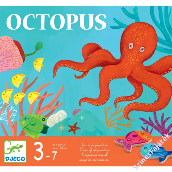 Djeco társasjáték - Polip - Octopus